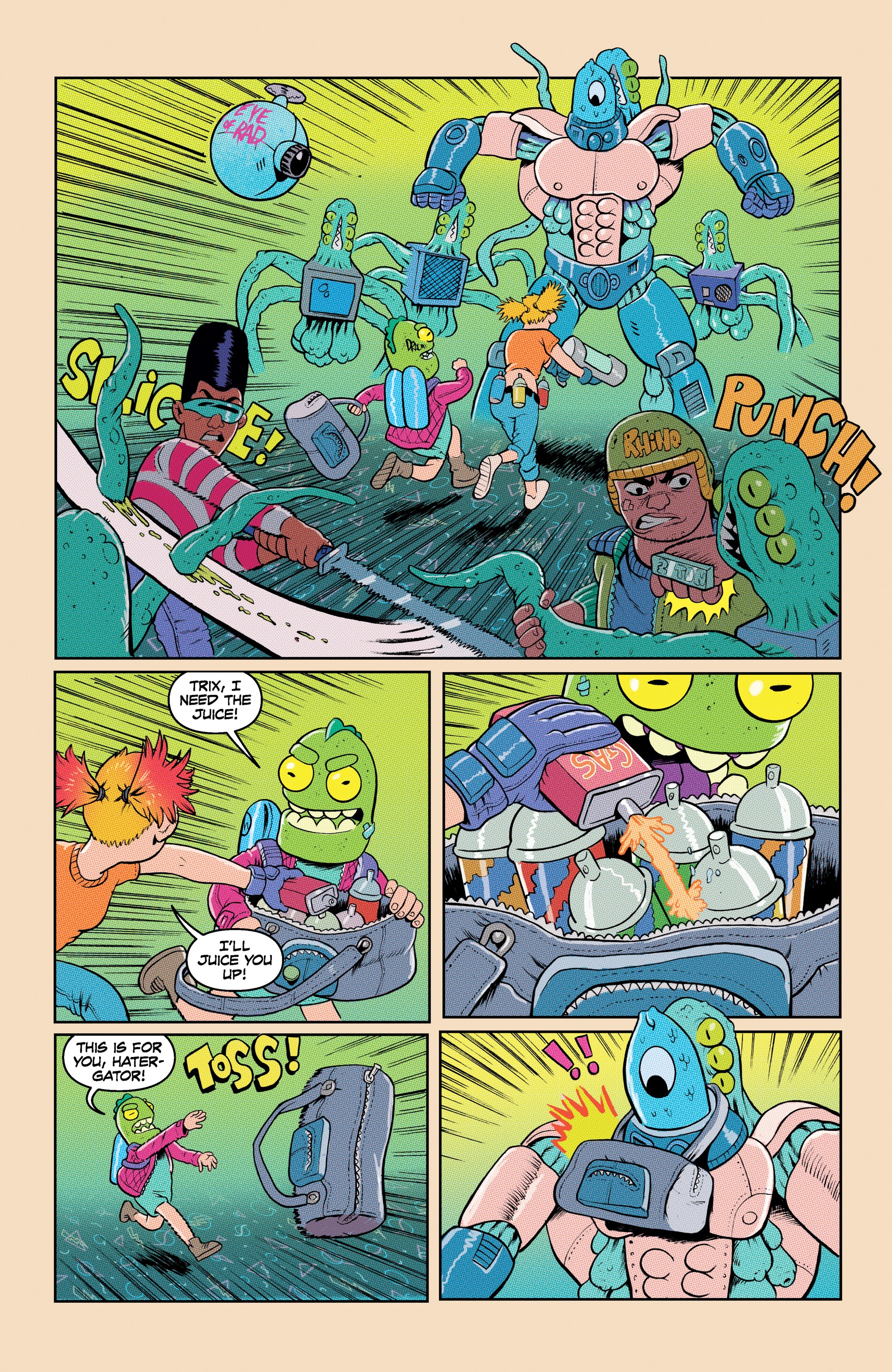 Read online Into Radness comic -  Issue # TPB - 100