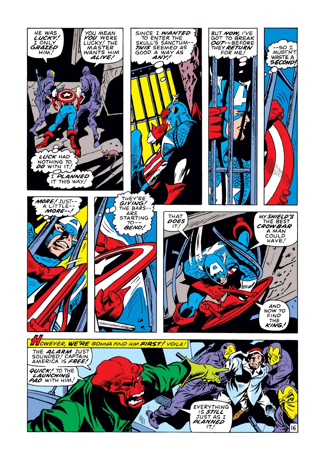 Read online Captain America (1968) comic -  Issue #129 - 16