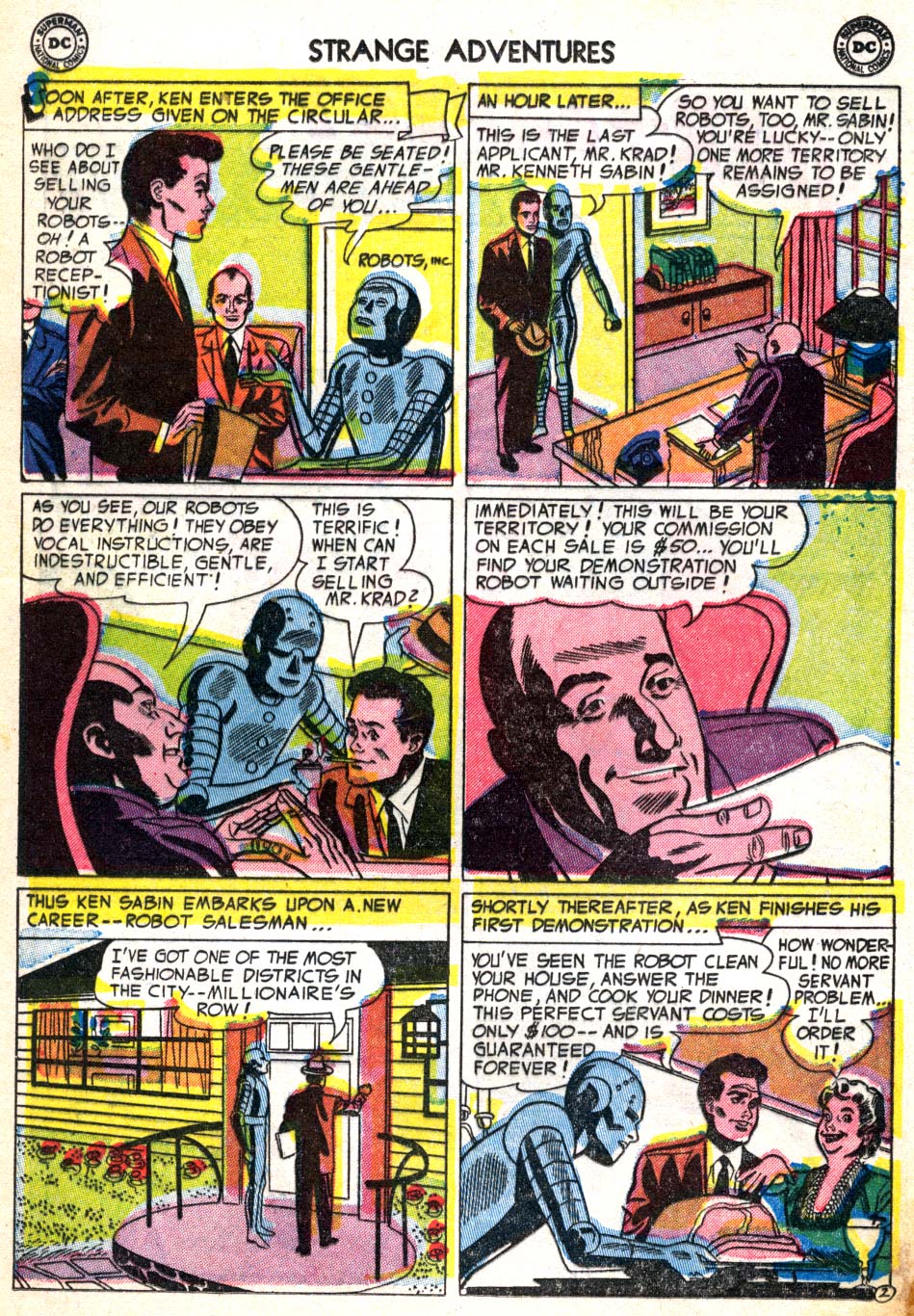 Read online Strange Adventures (1950) comic -  Issue #47 - 20