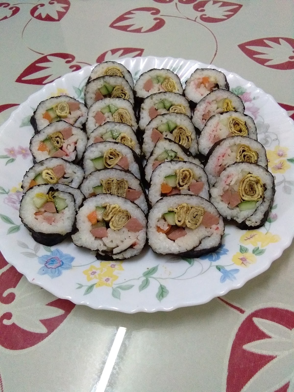 Norhidayatul Kaminoshimobe Resepi Sushi Homemade
