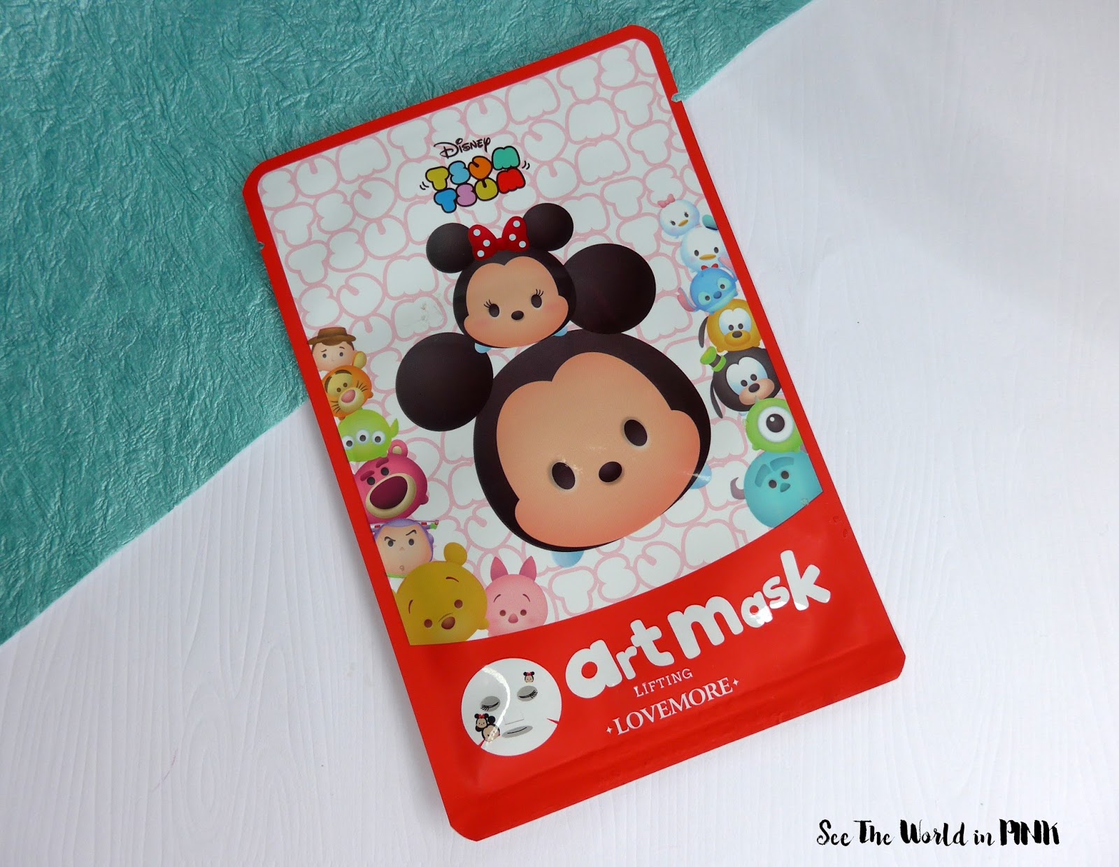 Mask Wednesday - Lovemore x Disney Tsum Tsum "Mickey & Minnie Firming Mask (Limited Edition)" Review