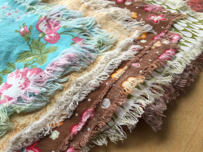 Cloth Napkins recycle, reduce, reuse beautifully Gather & Make