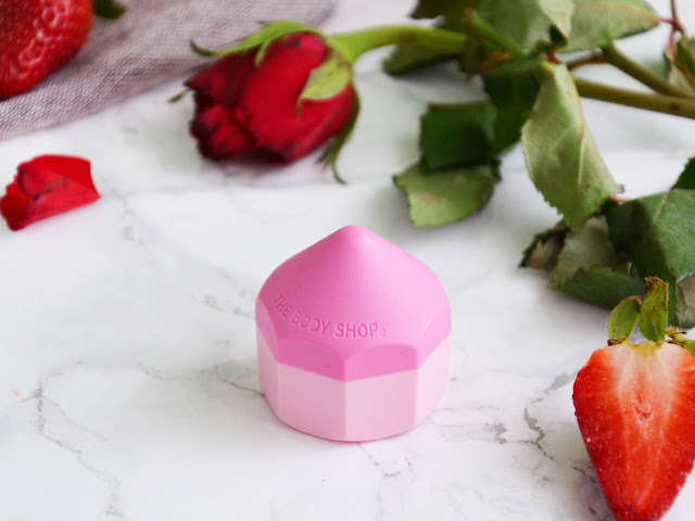 The Body Shop Japanese Cherry Blossom Strawberry Kiss Body Cream and Lip Juicer