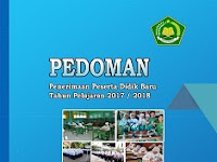 Juknis PPDB Madrasah Tahun Pelajaran 2017-2018 Juknis PPDB Madrasah Tahun Pelajaran 2017-2018