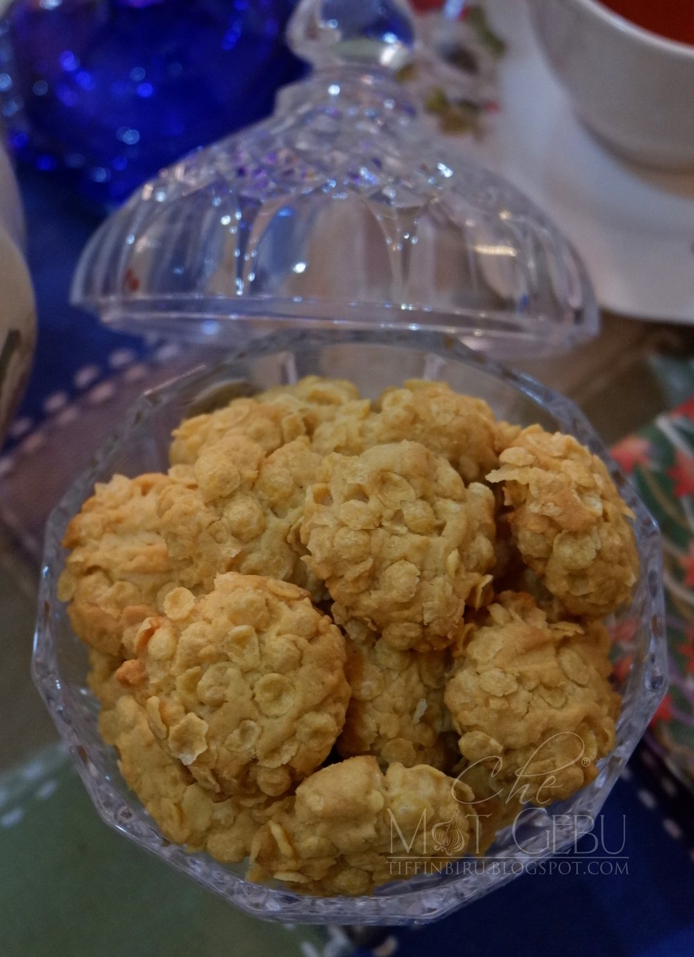Resepi biskut cornflakes crunchy sukatan cawan
