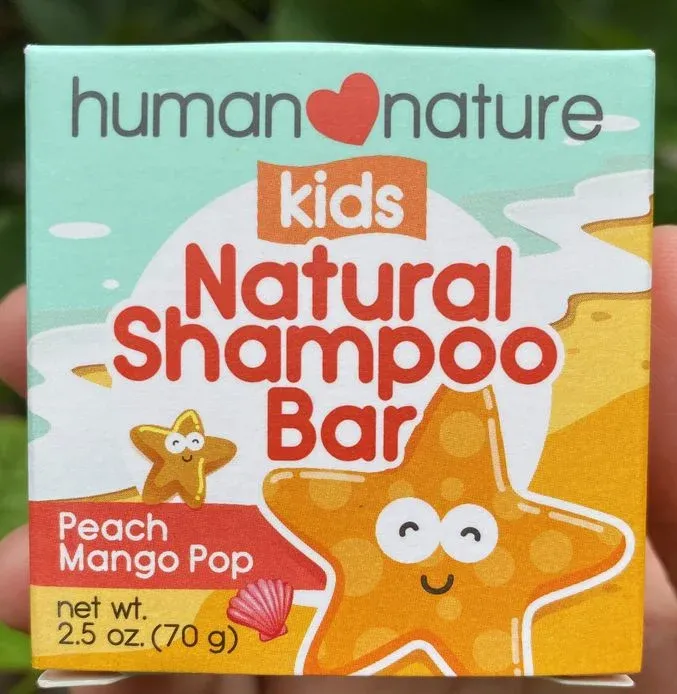 Human Nature for Kids Natural Shampoo Bar