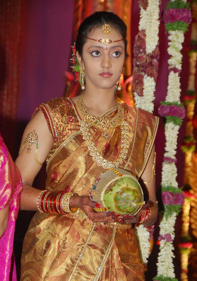 Jr NTR & Lakshmi Pranathi Wedding Stills marrage Photos.