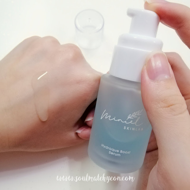 Review; Miniel Skinlab's Hydraque Boost Serum