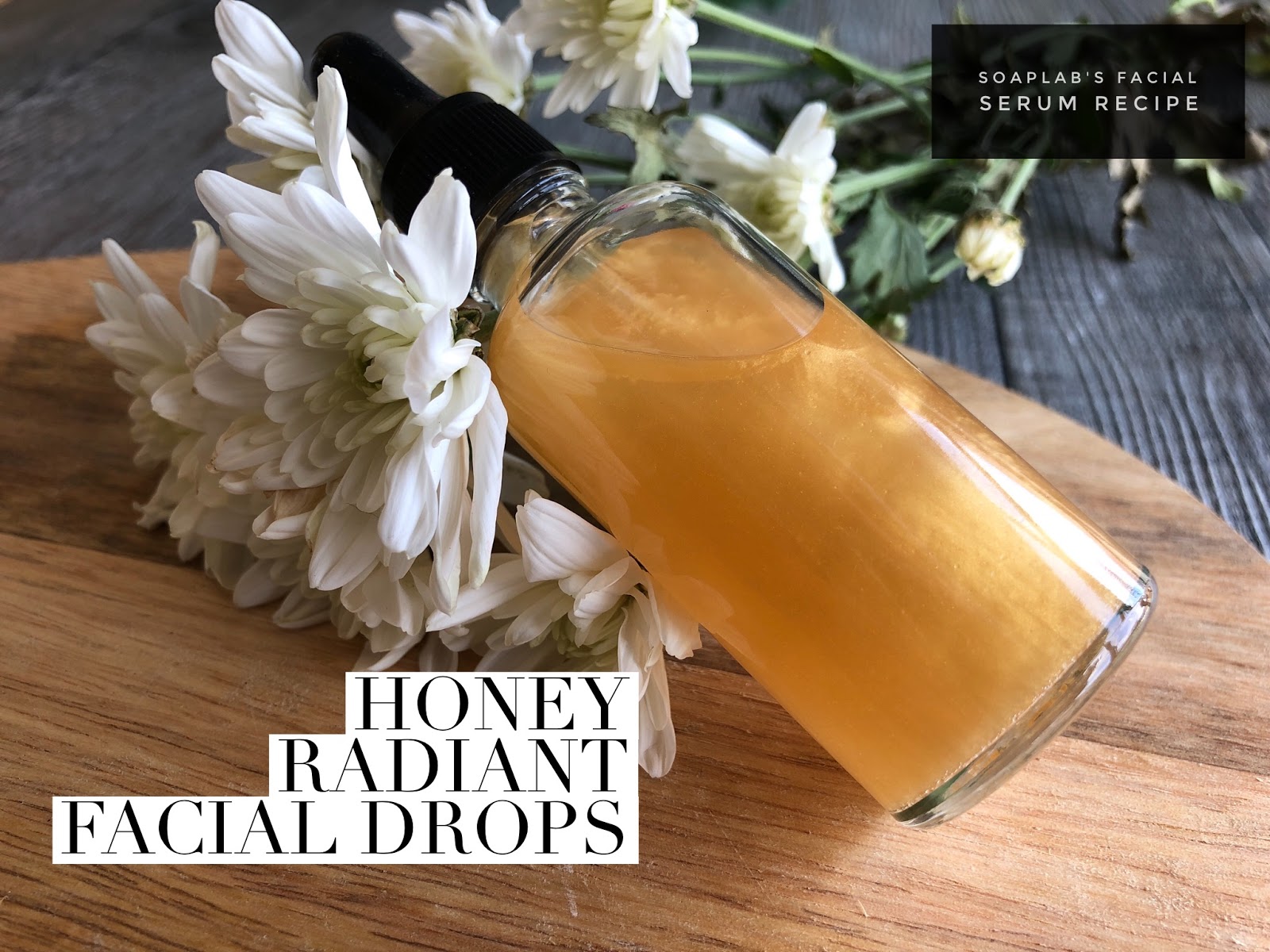 SoapLab Malaysia How To Make Fresh Honey Facial Serum (Honey Radiant
