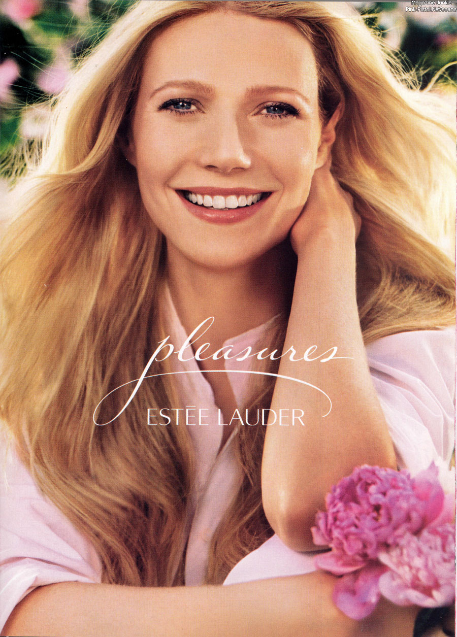 The Face of Beauty Celebrity Fragrance Paltrow is The Face