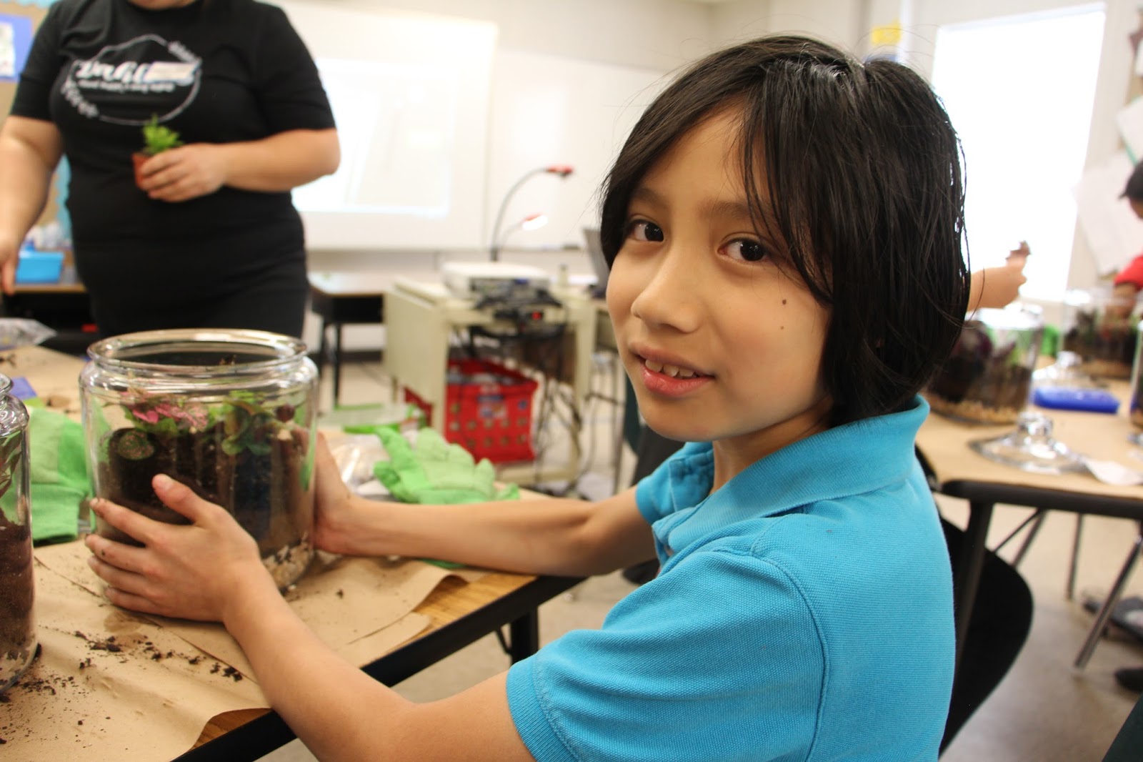 Your Permanent Record Terrariums at Mineral Springs Elementary