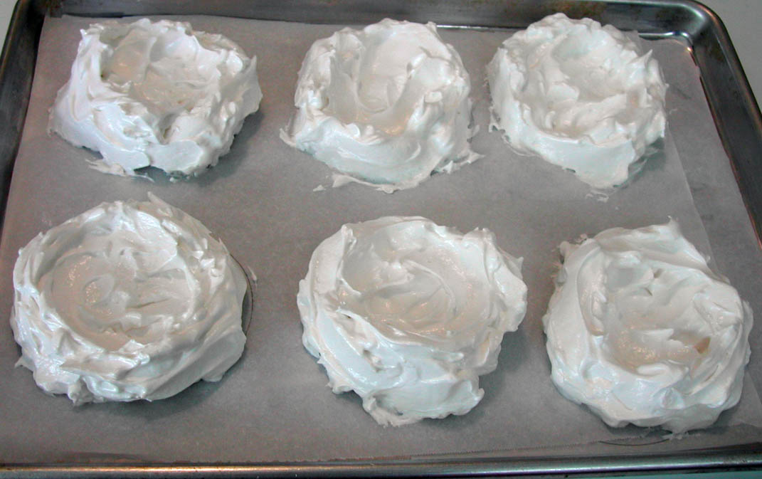 The Iowa Housewife Swiss Meringue Shells
