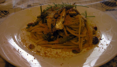 pasta con le sarde spaghetti sarde