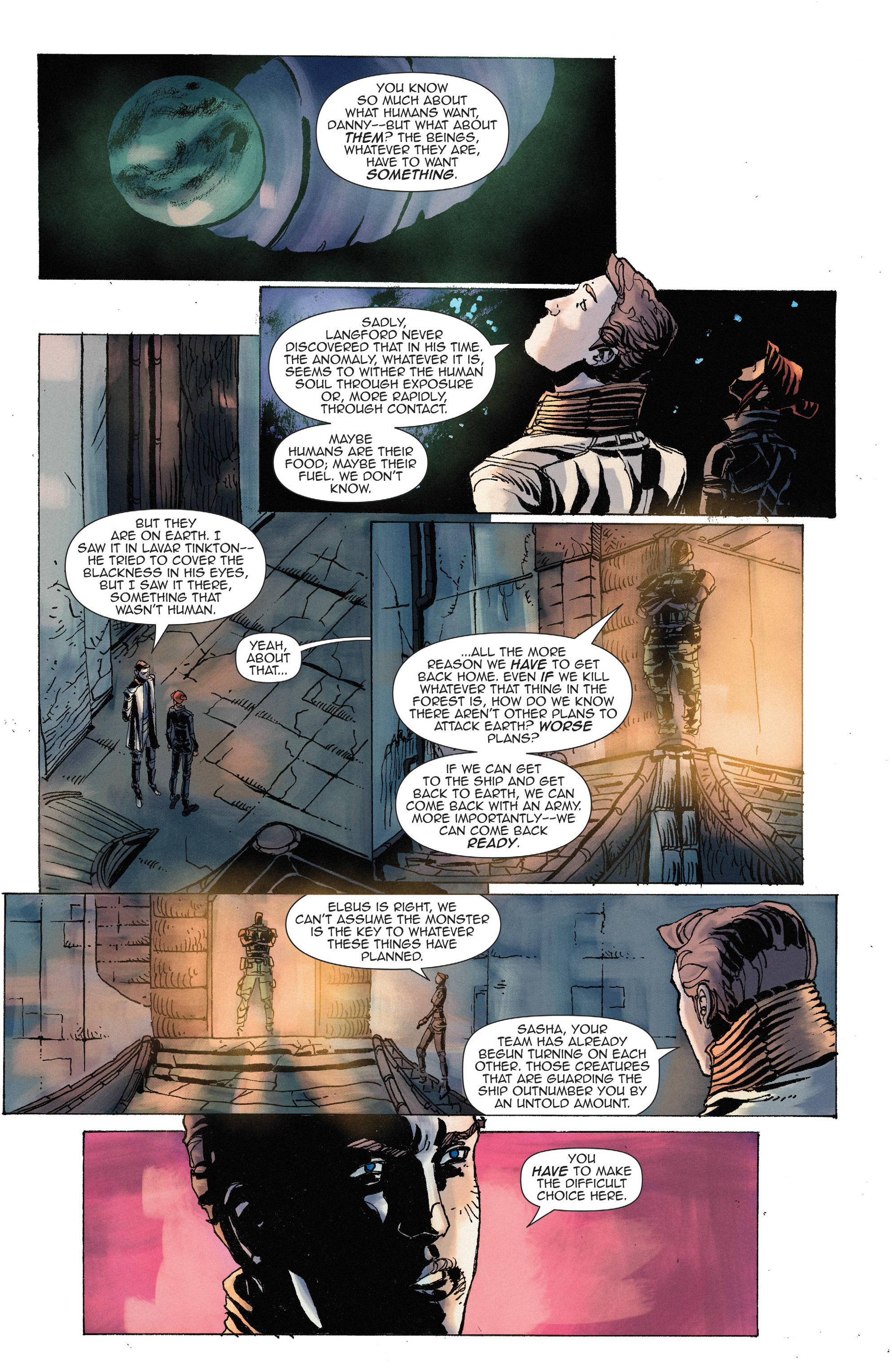 Read online Roche Limit: Clandestiny comic -  Issue #4 - 9