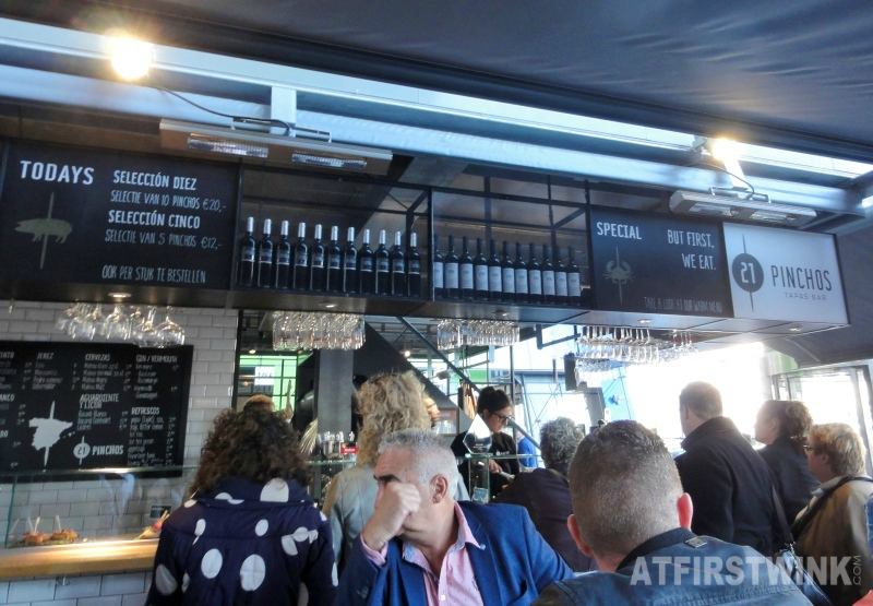 21 pinchos tapas bar markthal rotterdam crowded bar tables 