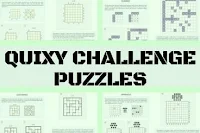 Printable Quixy Challenge Puzzles to tickle your brain