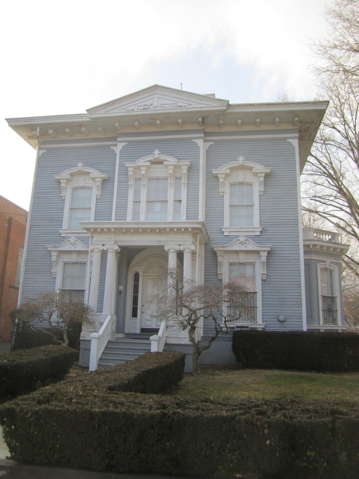 The Picturesque Style Italianate Architecture 56 Dwight Street, New