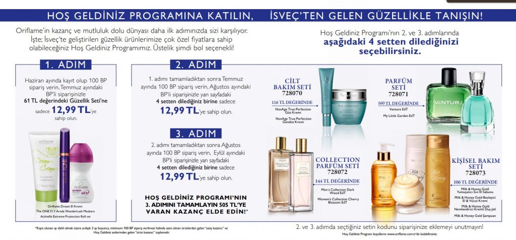 origuzellik ve oriflame hosgeldiniz