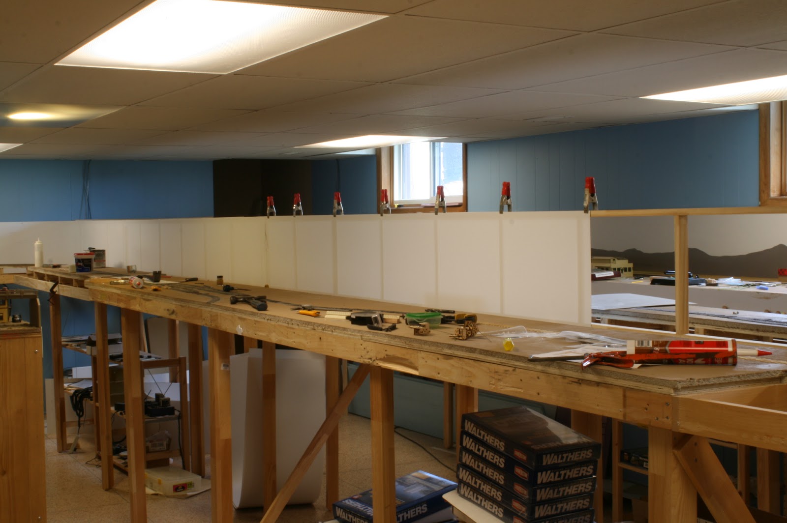 Elgin Car Shops Custom Model Assembly and Finishing Finally, no rain