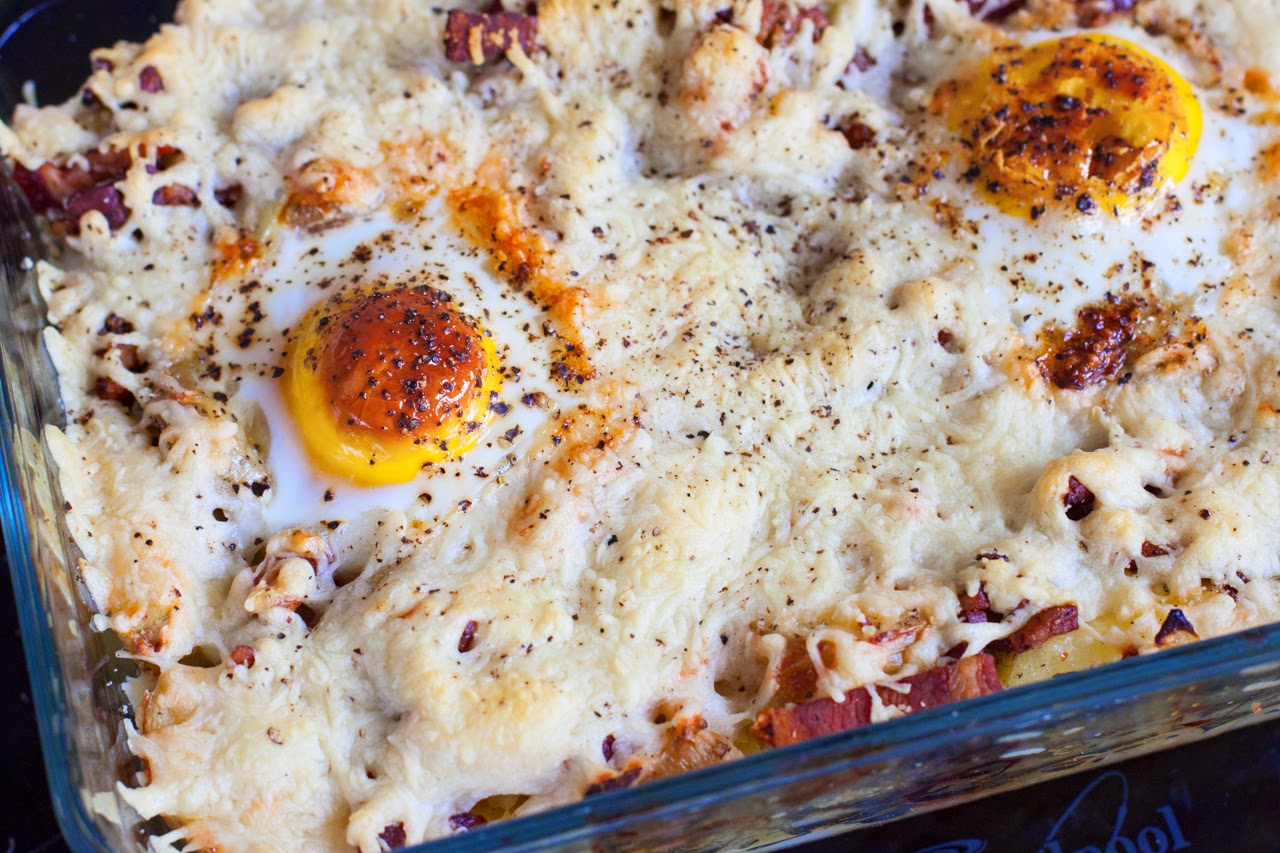 Mama Tommy's Swiss Rosti Savory potato, pancetta, egg, and cheese