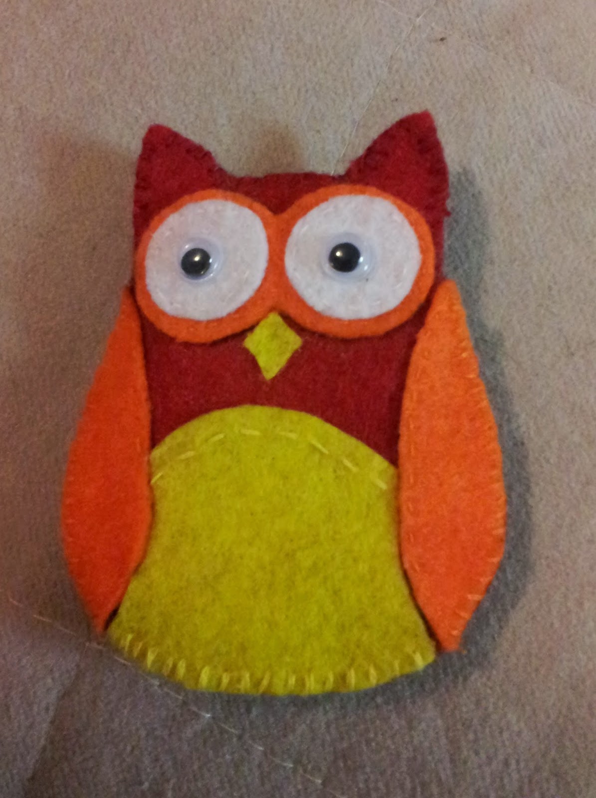 Bulles De Plume Diy Hibou En Feutrine