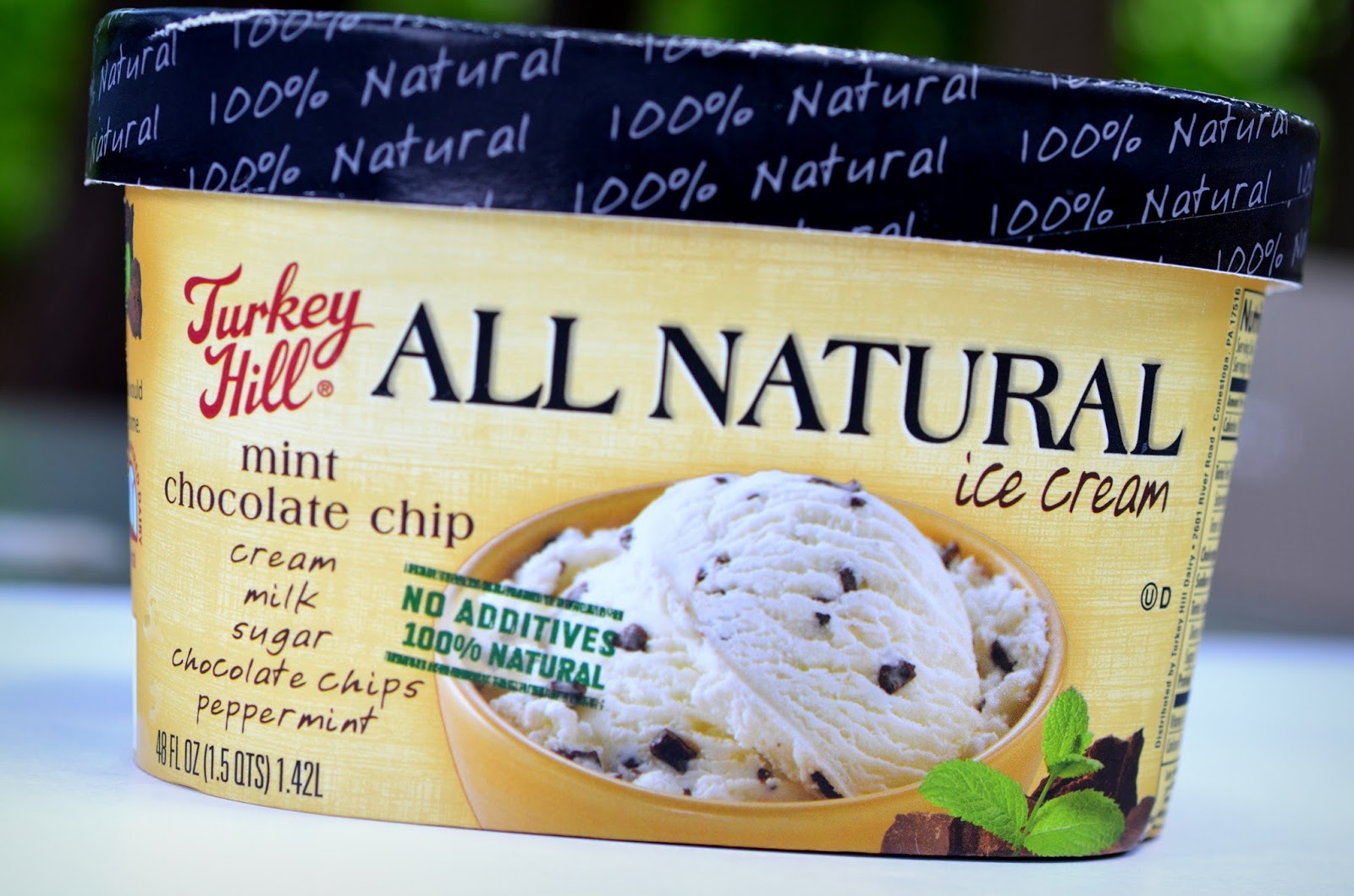food and ice cream recipes REVIEW Turkey Hill All Natural Mint