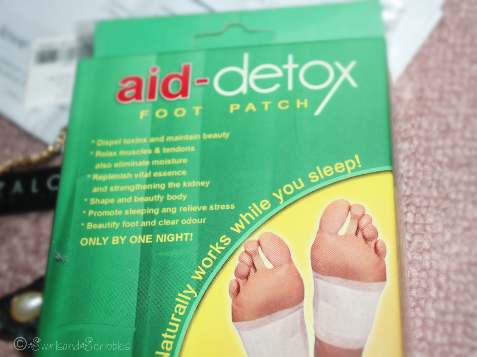 Foot Patch Aiddetox Review Swirls and Scribbles A Lifestyle Blog