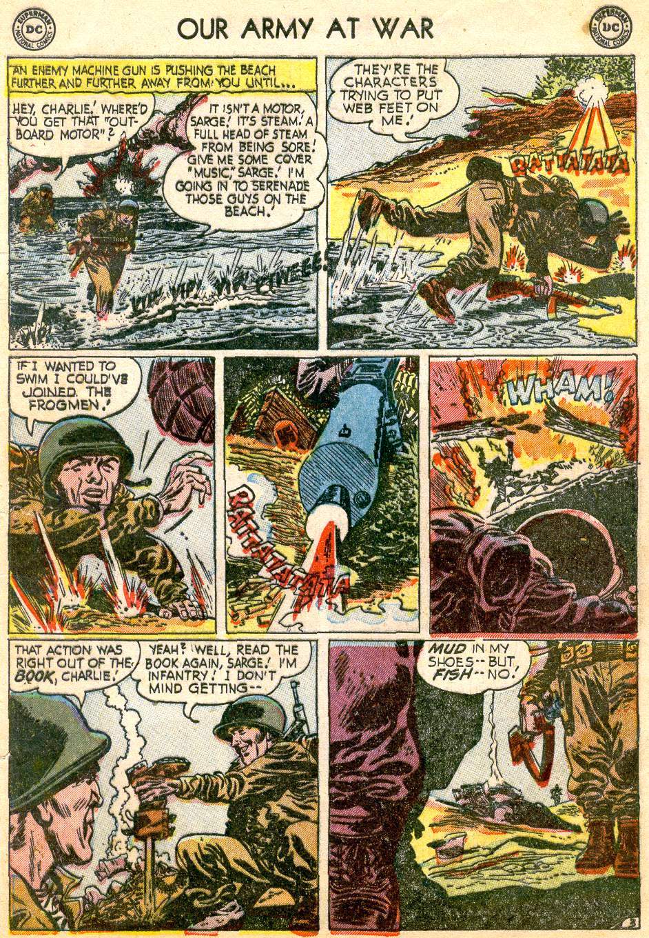 Read online Our Army at War (1952) comic -  Issue #31 - 5