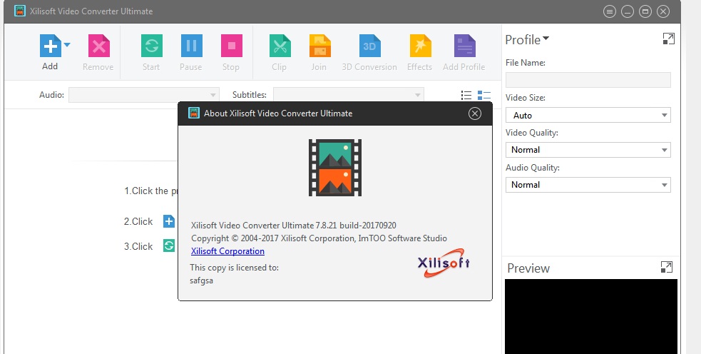 xilisoft video converter ultimate serial key xilisoft video converter ultimate serial key