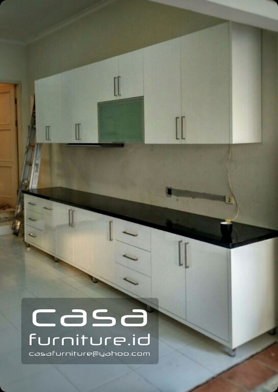 Kitchen set duco di Gading serpong Furniture minimalis tangerang Kitchen set, Lemari pakaian