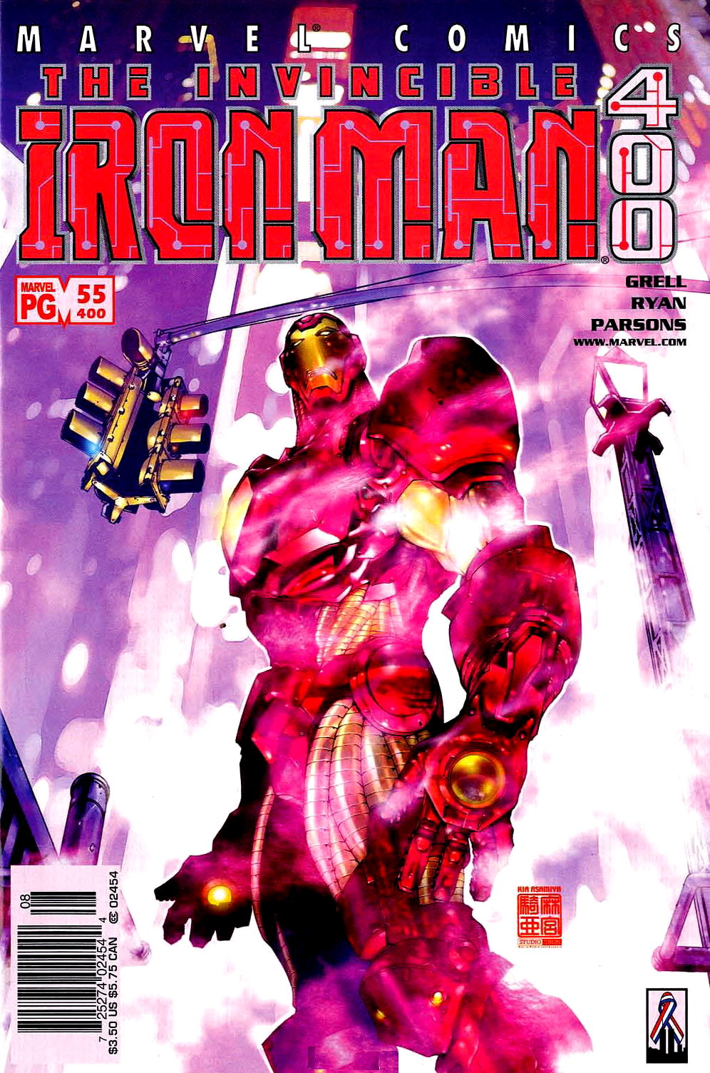 Read online Iron Man (1998) comic -  Issue #55 - 1