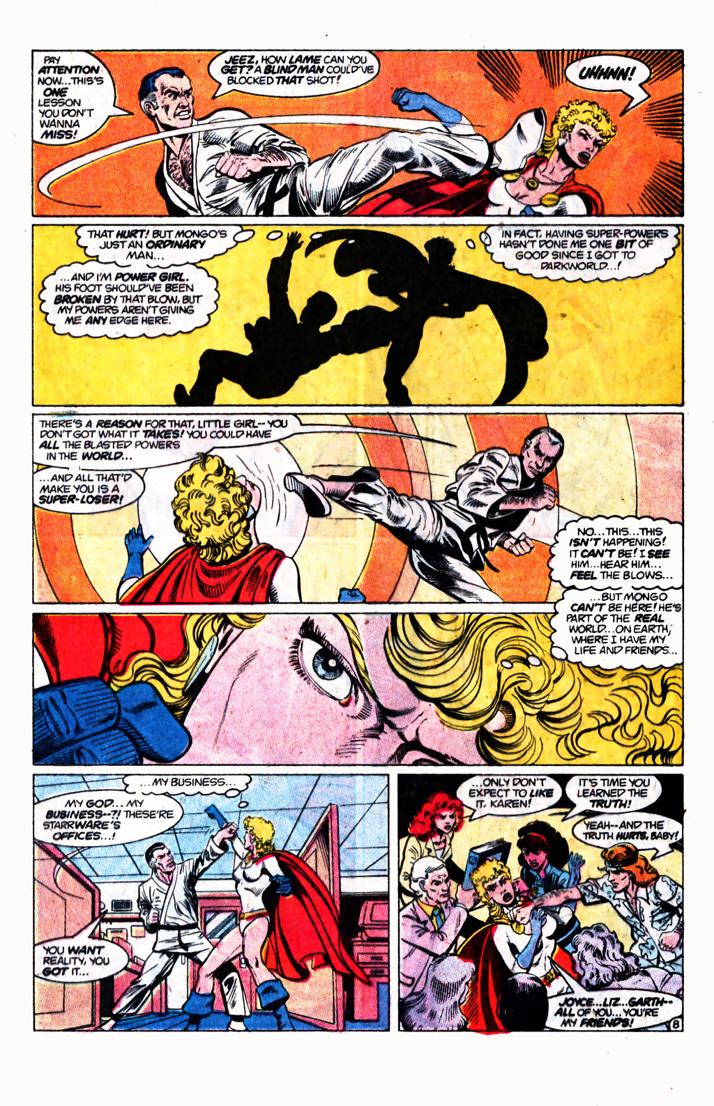Read online Power Girl (1988) comic -  Issue #4 - 9