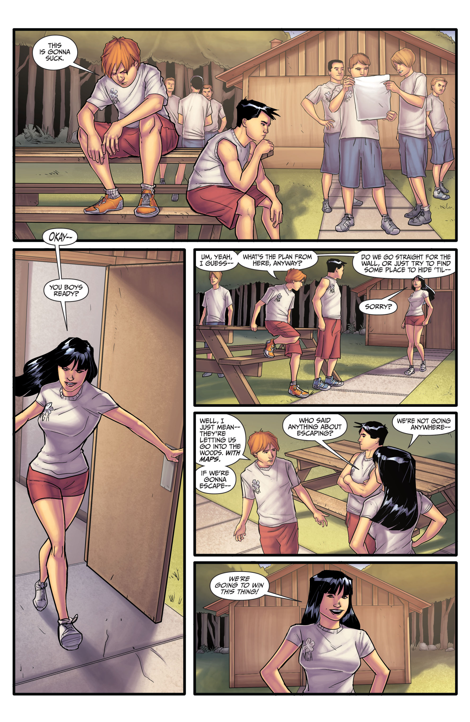 Read online Morning Glories comic -  Issue #14 - 25