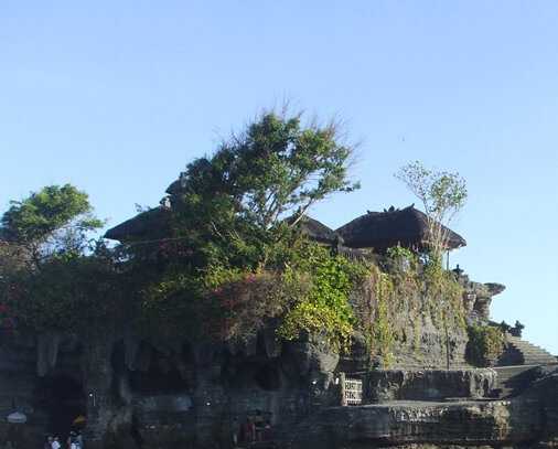 Tanah Lot Temple Bali - Sunset And Holy Snake 