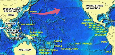 Japan Radiactive Wind Tracking