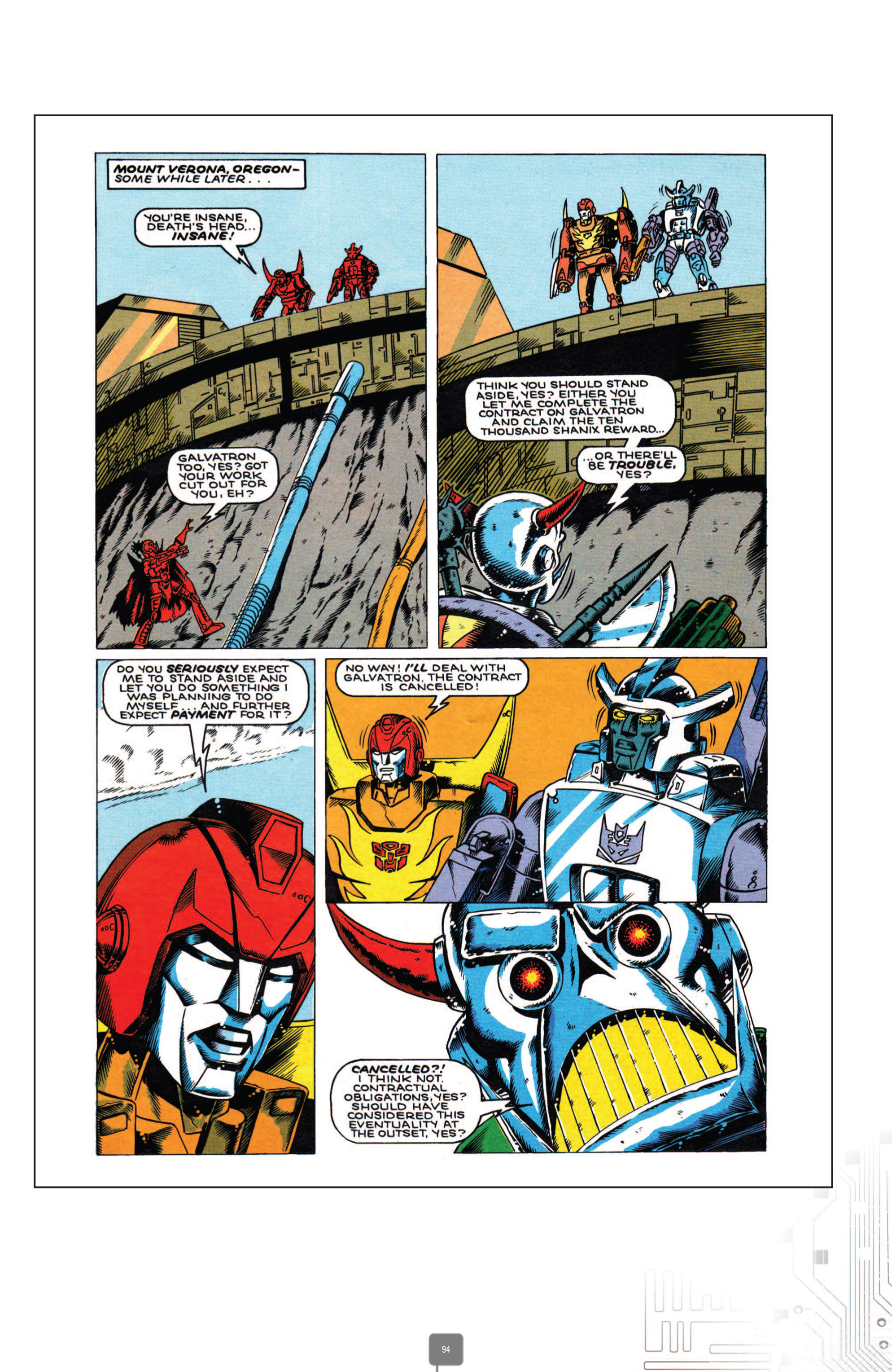 Read online The Transformers Classics UK comic -  Issue # TPB 4 - 94