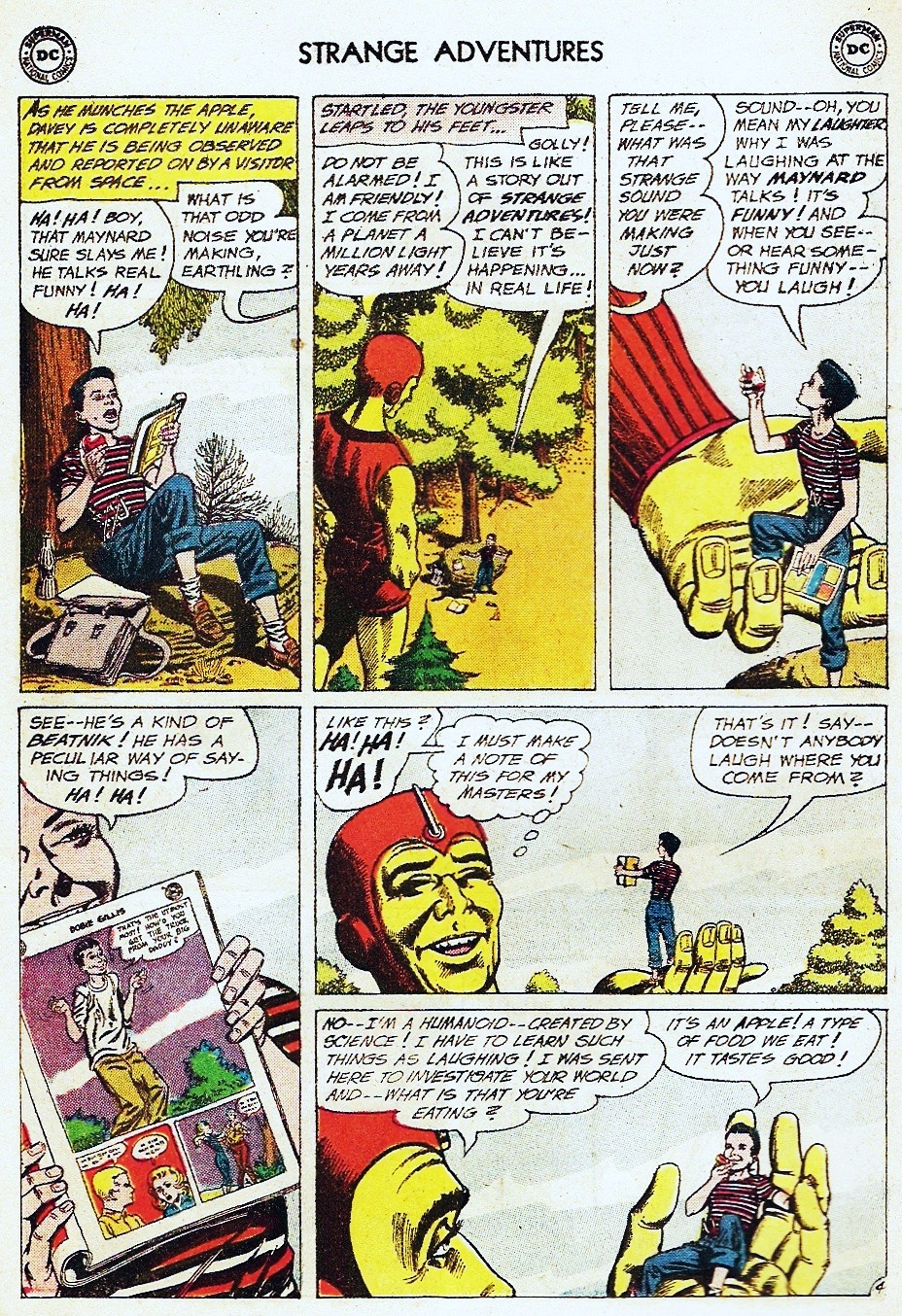 Read online Strange Adventures (1950) comic -  Issue #122 - 6