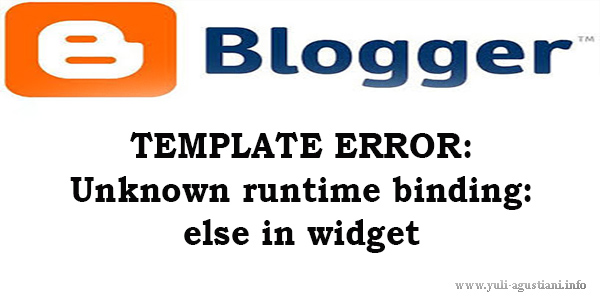 TEMPLATE ERROR: Unknown runtime binding: else in widget