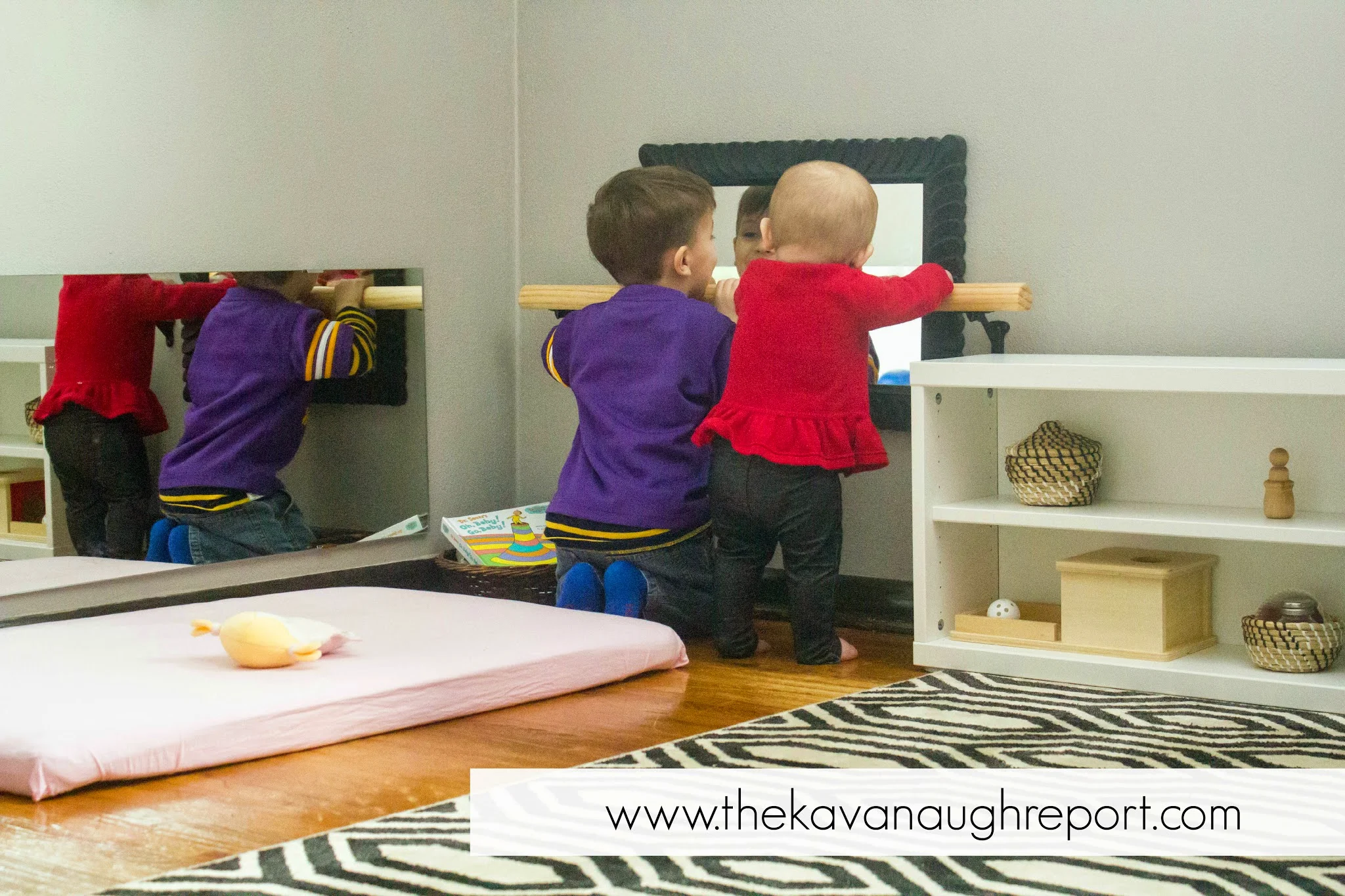 Build Your Own Montessori Pull Up Bar DIY Tutorial