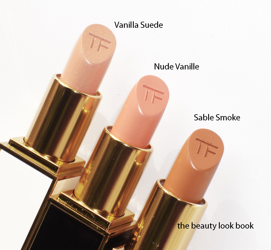 Tom Ford Lipstick Swatches: Pinks & Nudes The Beauty Look Book