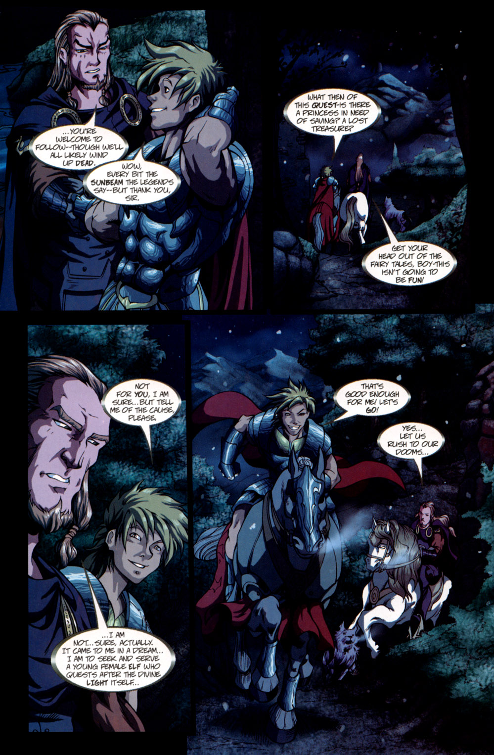 Read online Warlands: Dark Tide Rising comic -  Issue #1 - 21