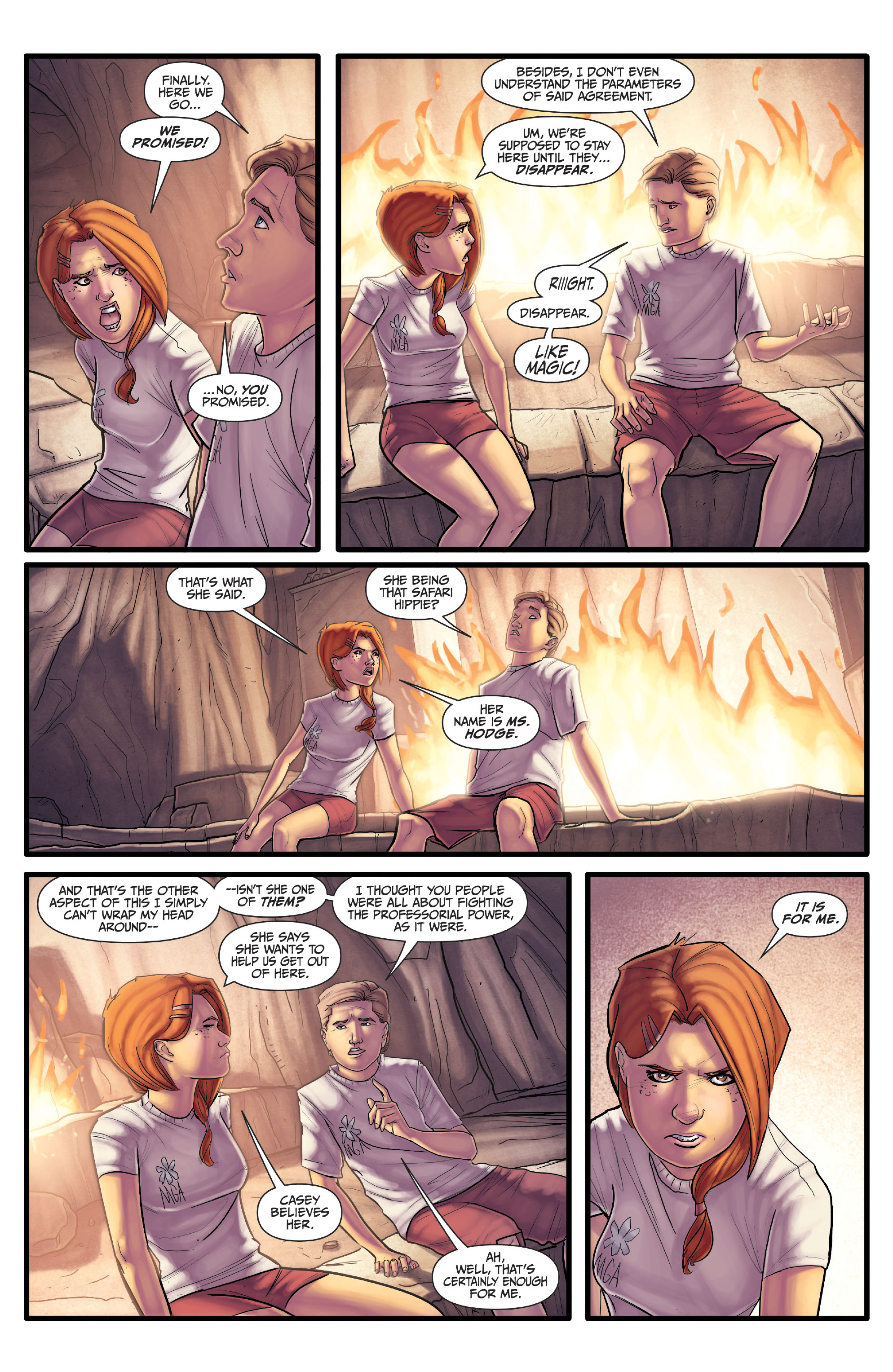 Read online Morning Glories comic -  Issue #17 - 10