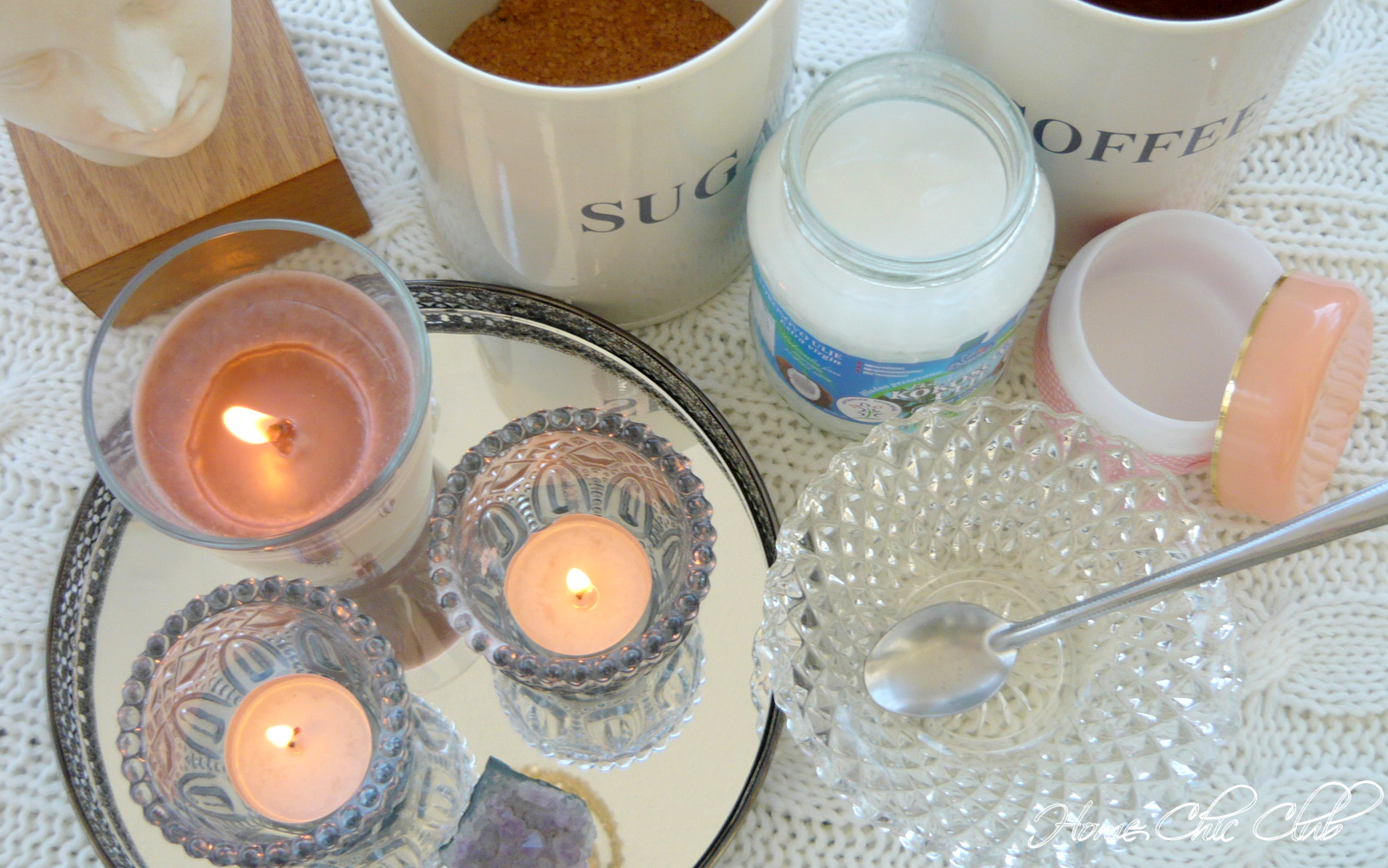 All Natural Body Scrub / DIY Home Chic Club All Natural Body Scrub / DIY