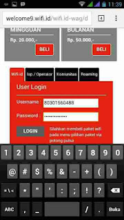 Cara Menggunakan Voucher Wifi id di Hp Android Cara Menggunakan Voucher Wifi id di Hp Android