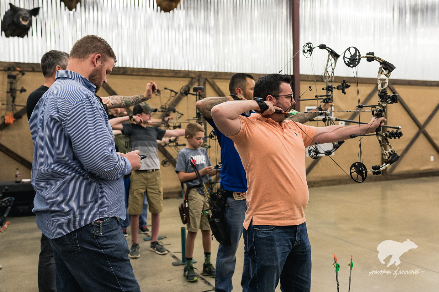 Awake & Moving Nock To Range with John Dudley at Archery Country.