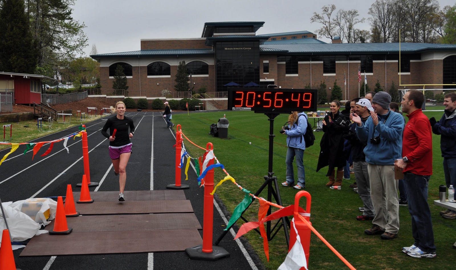 Charlotte Running Club 100 x 5k Relay New World Record! March 26