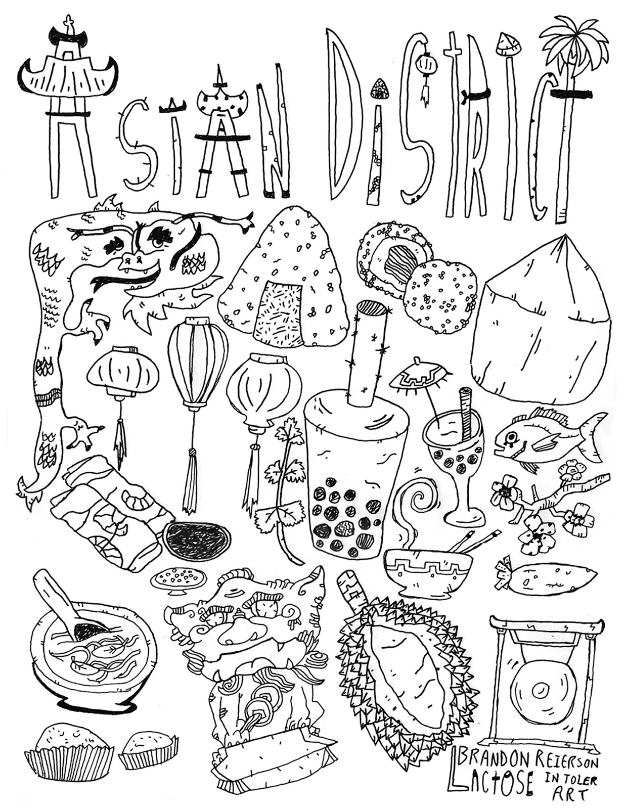 Indie Tumblr Coloring Coloring Pages