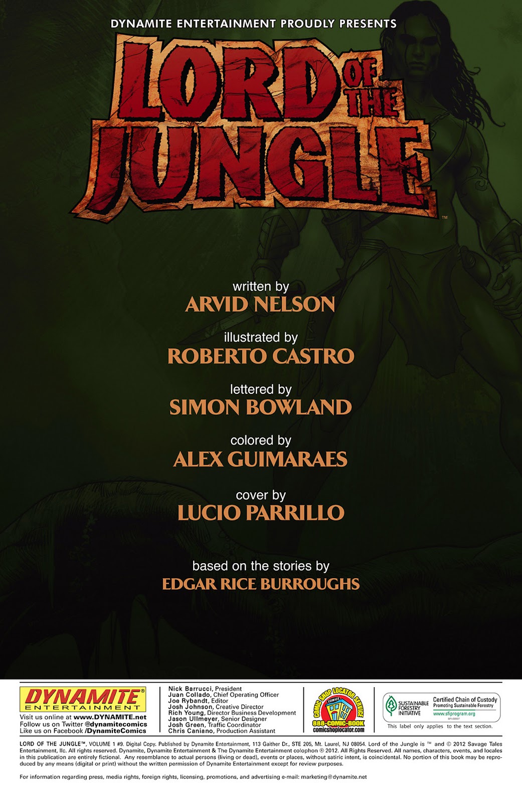 Lord Of The Jungle (2012) issue 9 - Page 2