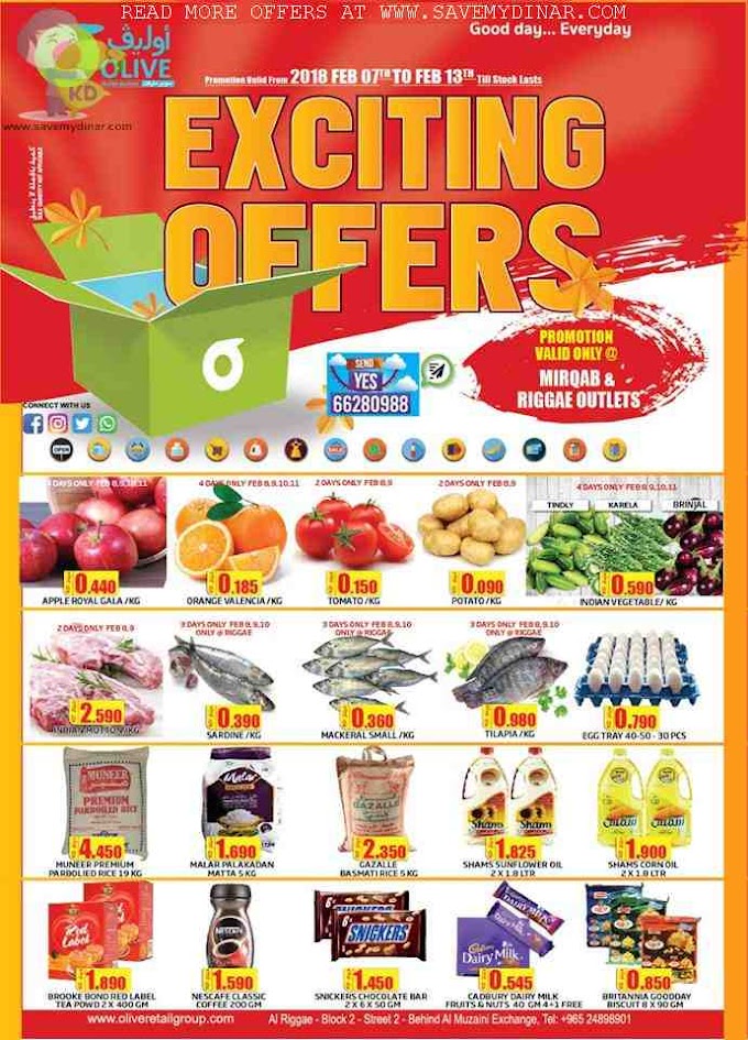 Olive Kuwait - Exciting Offers