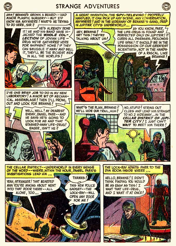 Read online Strange Adventures (1950) comic -  Issue #7 - 16